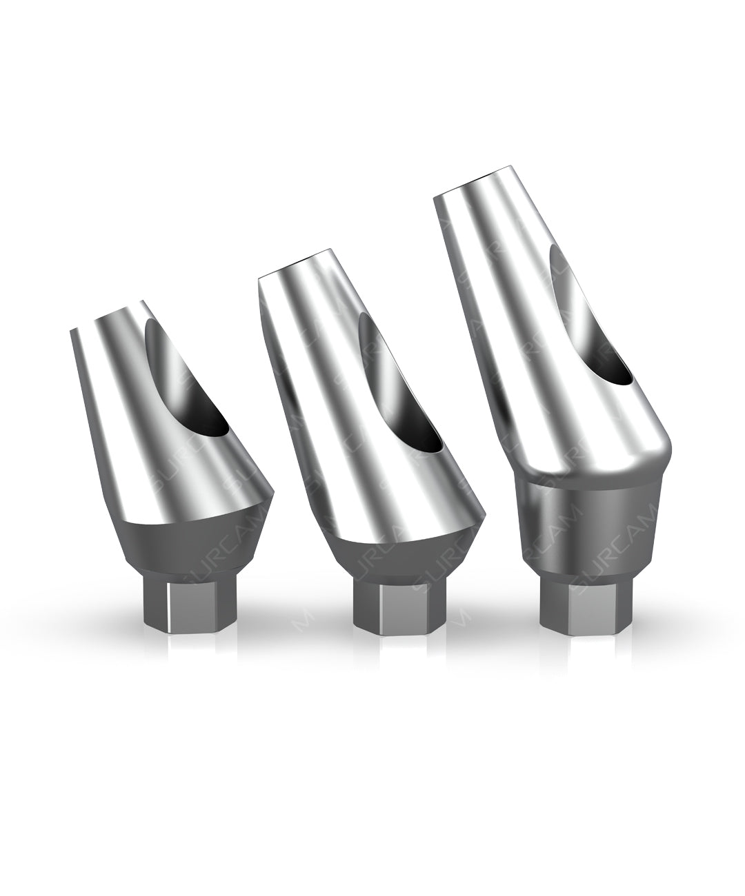 25° Angular Smooth Minor Abutment – Ø3.75 Platform
