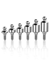 Wide Straight Ball Attachment for Implant Overdentures