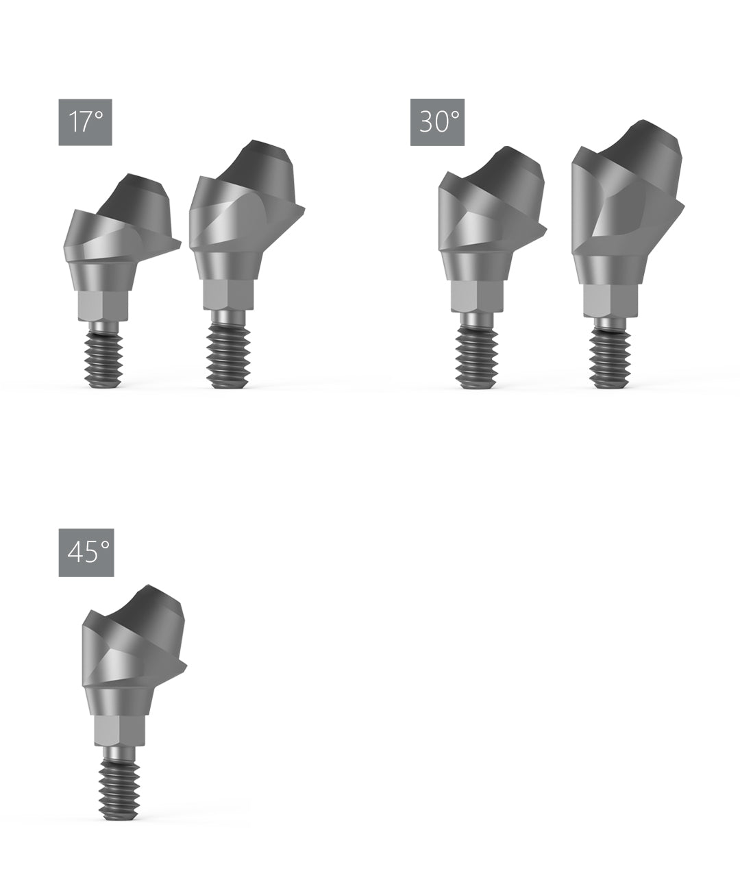 Nobel Active compatible NP multi-unit for screw-retained full-arch