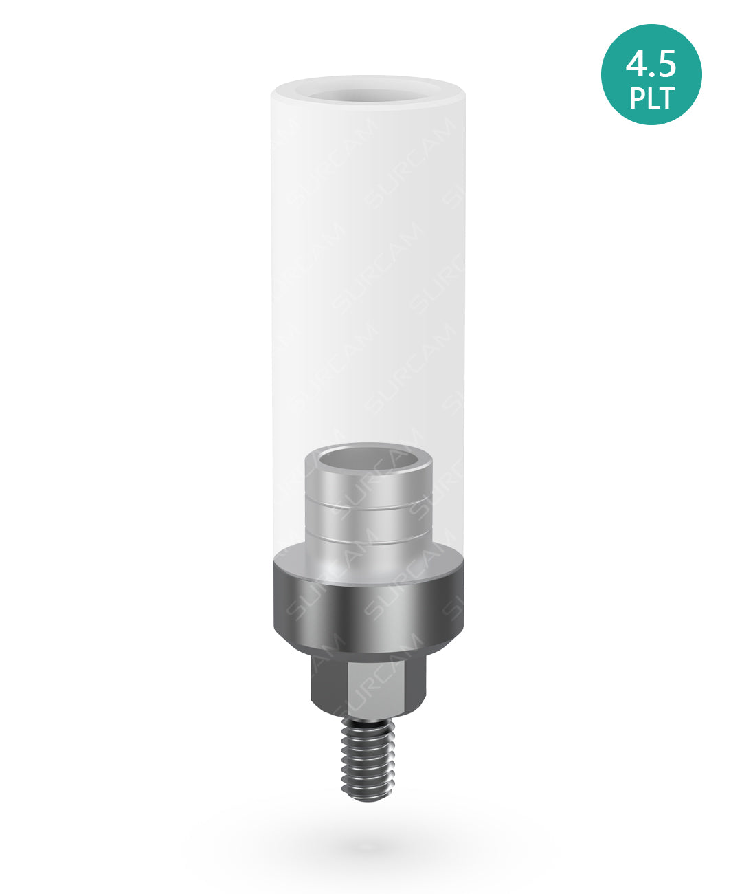 Titanium Plastic Castable Abutment Wide Platform Ø4.5
