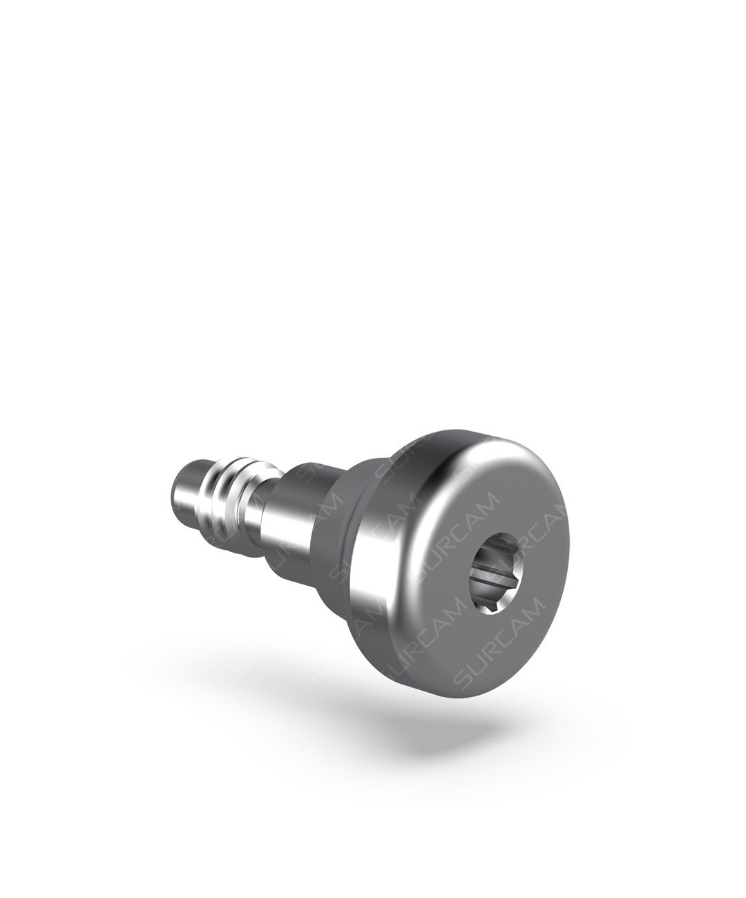 Surcam Standard Healing Cap 4.3 RP Platform – titanium Ø5 mm component