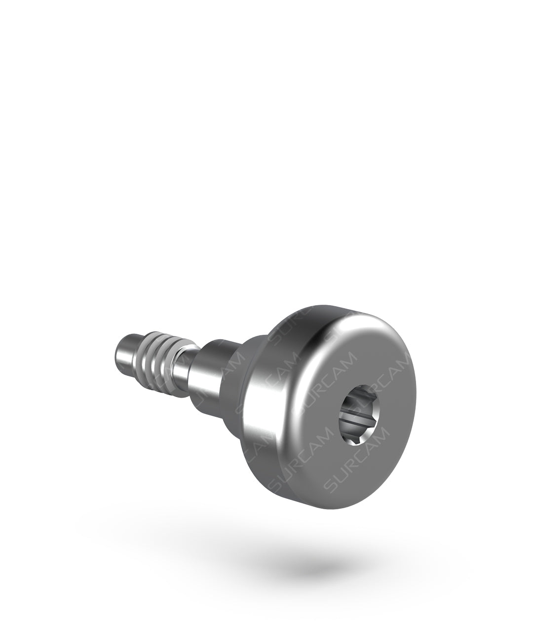Sterile packaged titanium healing cap for Surcam and Nobel Active® systems