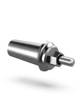 Posterior wide-platform concave abutment for esthetic emergence