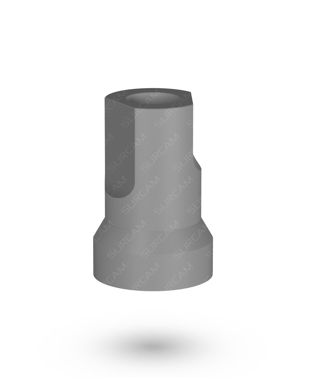 Cone-type MU system components arranged in procedural tray