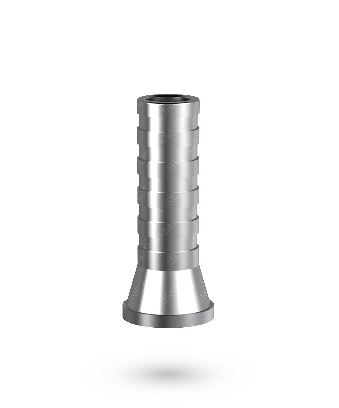 Titanium sleeve for Surcam Prime Multi-Unit immediate loading, with prosthetic screw