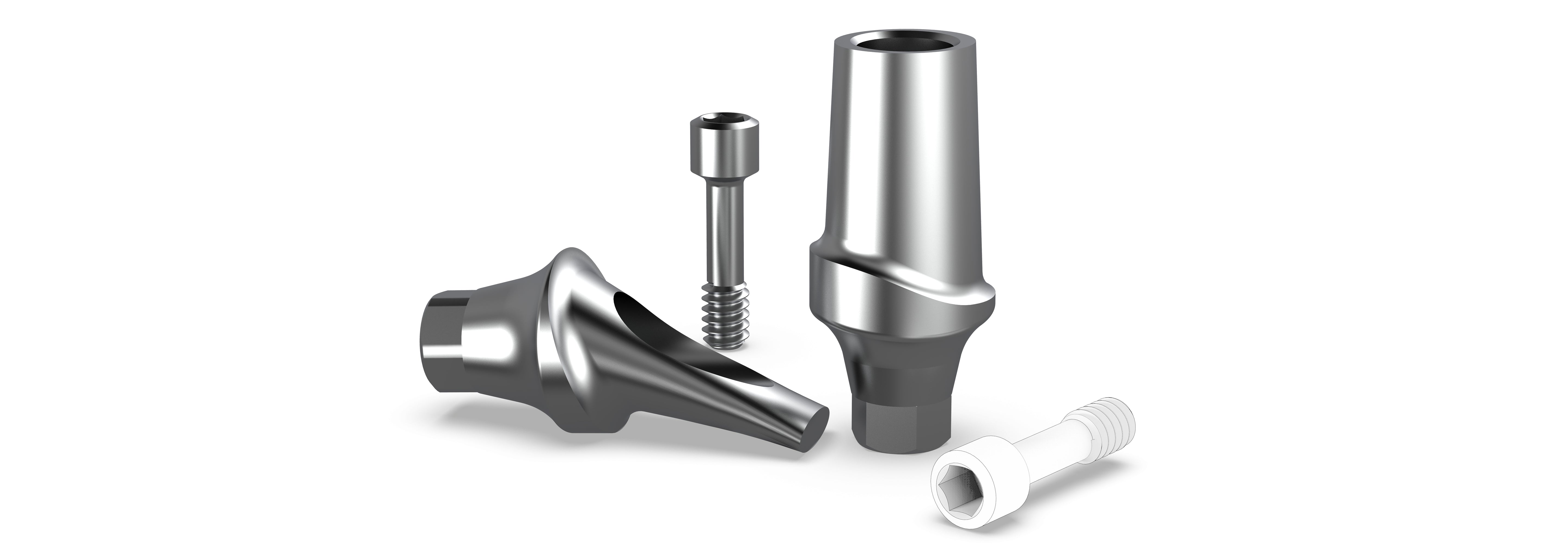 conical connection cemented abutment - titanium, FDA approved