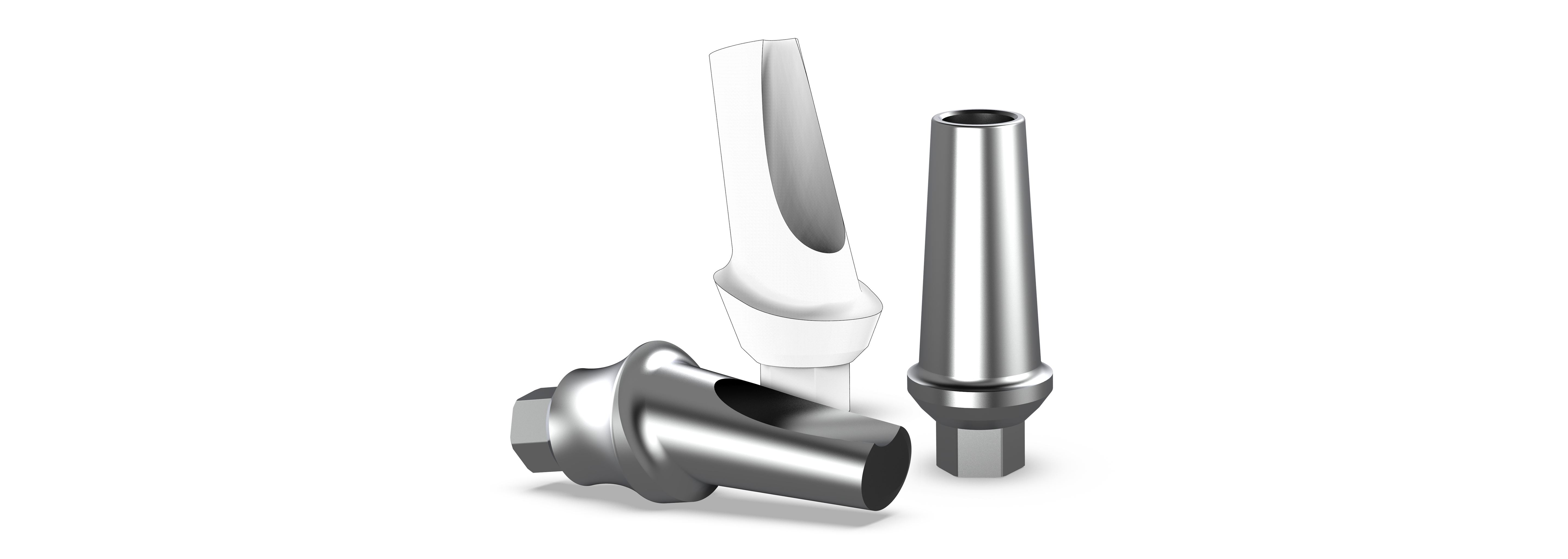 internal hex cemented abutment – titanium, FDA approved