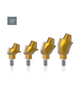 18 degree mu abutment with soft tissue collar gh heights