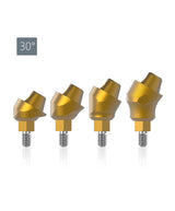 30 degree mu abutment with soft tissue collar gh heights