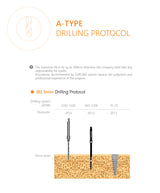 A-Type compressive dental implant Drilling Protocol 3.5