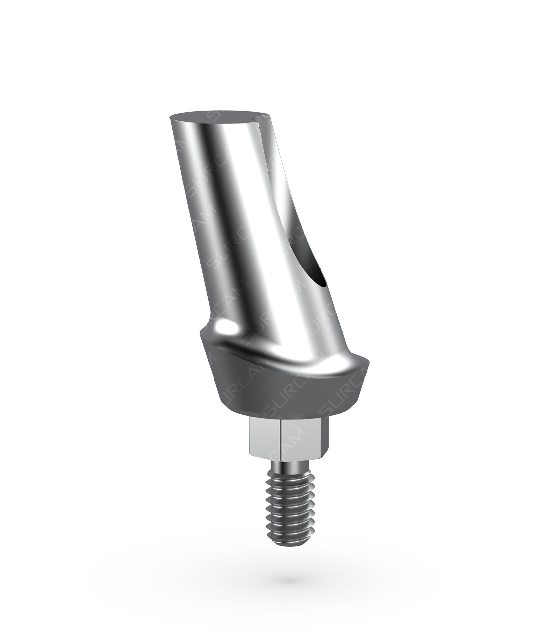 Internal Hex Wide Platform 15 Degree Angular Abutment