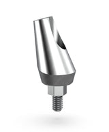15° Angular Smooth Abutment – Ø4.5 Wide Platform