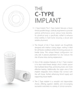C-Type Implant Advantages and Features