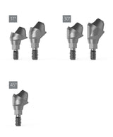 Nobel Active compatible NP multi-unit for screw-retained full-arch