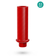Straight Plastic Abutment for Casting Ø4.5 Hex Base