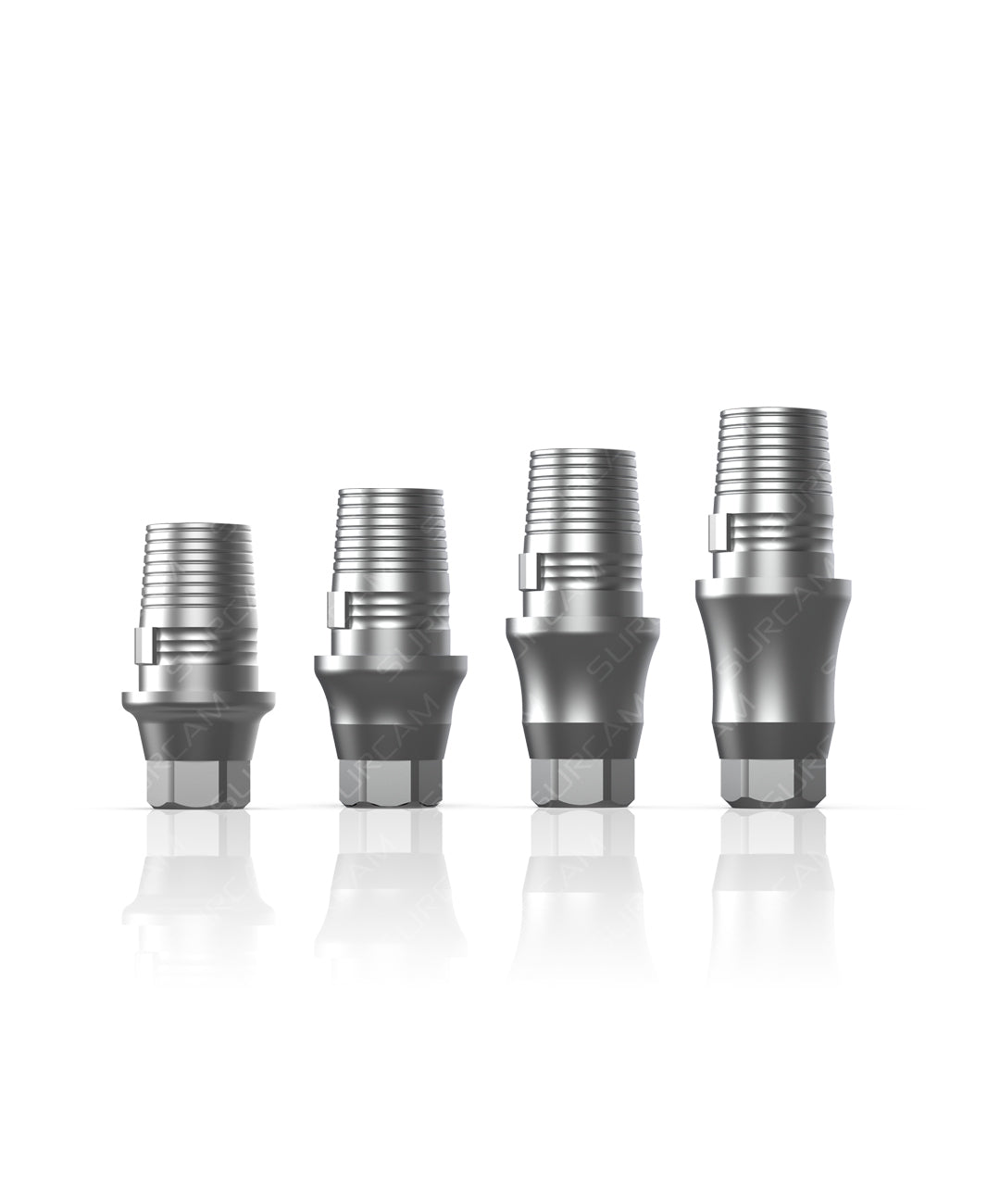 Anti-rotational CAD/CAM Ti-base RP for Nobel Active 4.3 internal conical