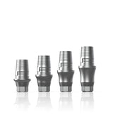 Anti-rotational CAD/CAM Ti-base RP for Nobel Active 4.3 internal conical