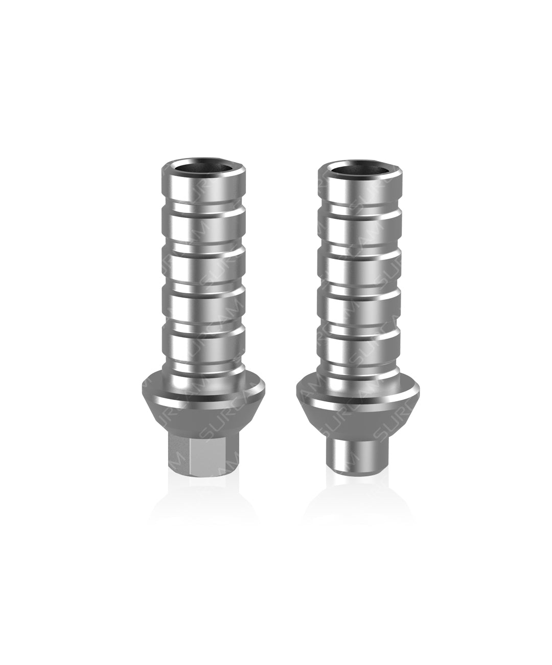 Temporary aesthetic abutment IH 2.42 rotational/non-rotational with prosthetic screw