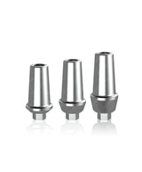 Grade 5 titanium straight abutment GH 1/2/3 mm for wide platform implants