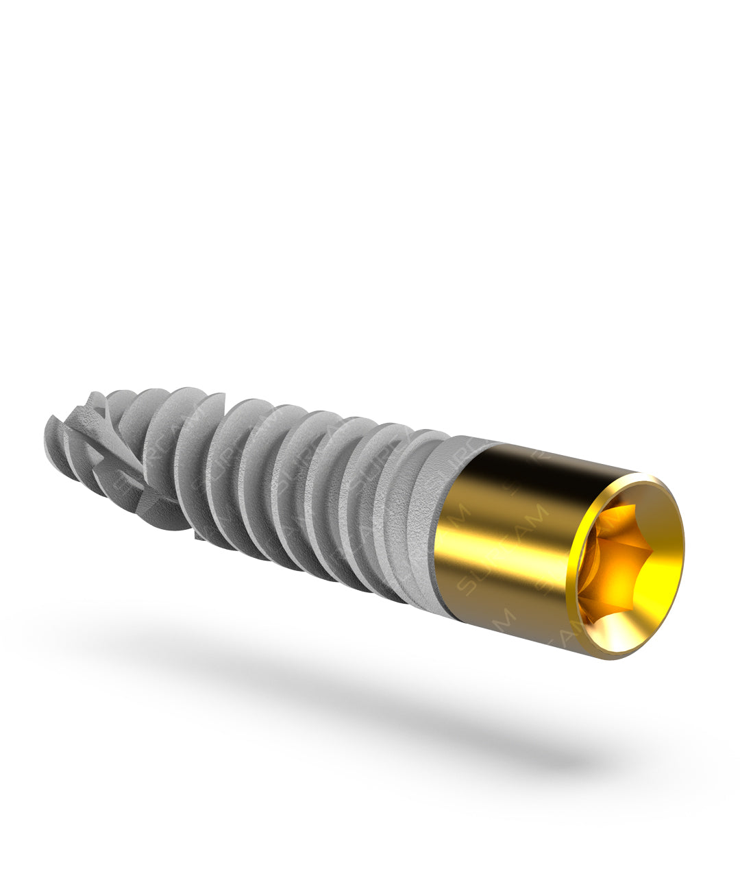 Surcam titanium alloy pterygoid implant with SLA surface treatment