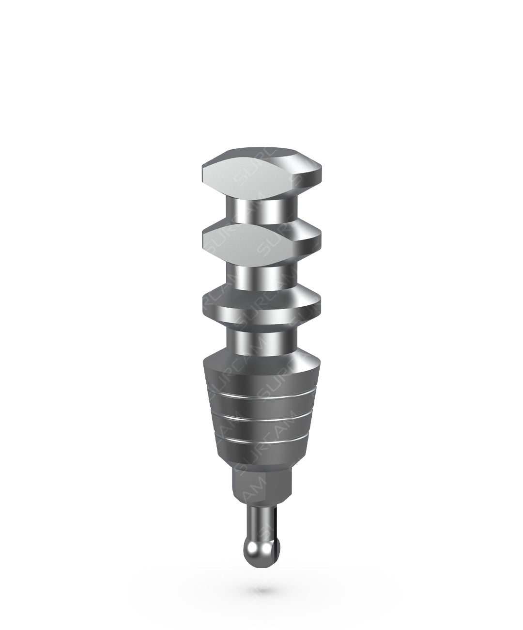 Titanium Clip Transfer For Close Tray Impression Coping – Int Hex 2.42mm (CTR9 / CTR13)