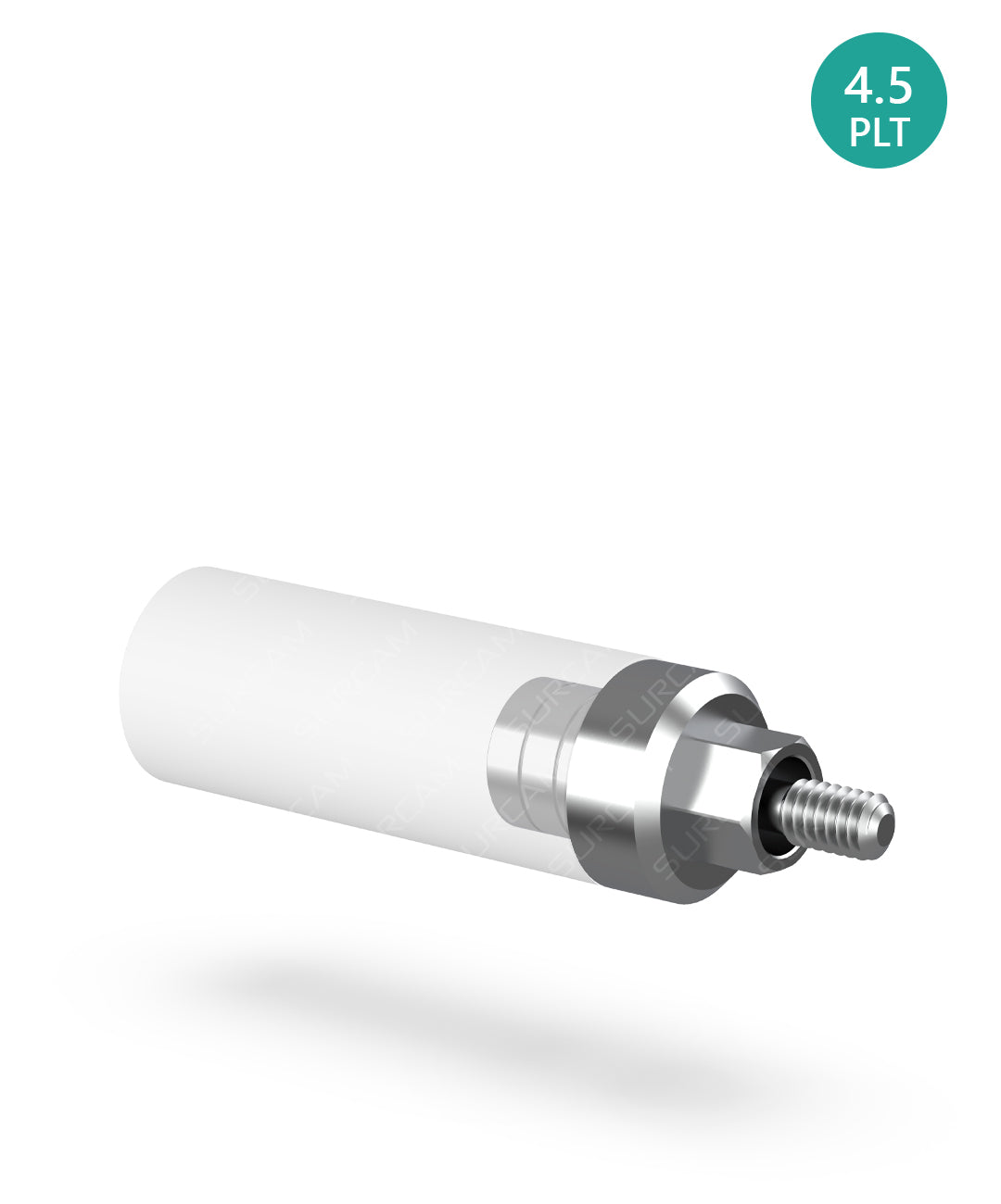 Internal Hex Titanium Plastic Castable Abutment Ø4.5