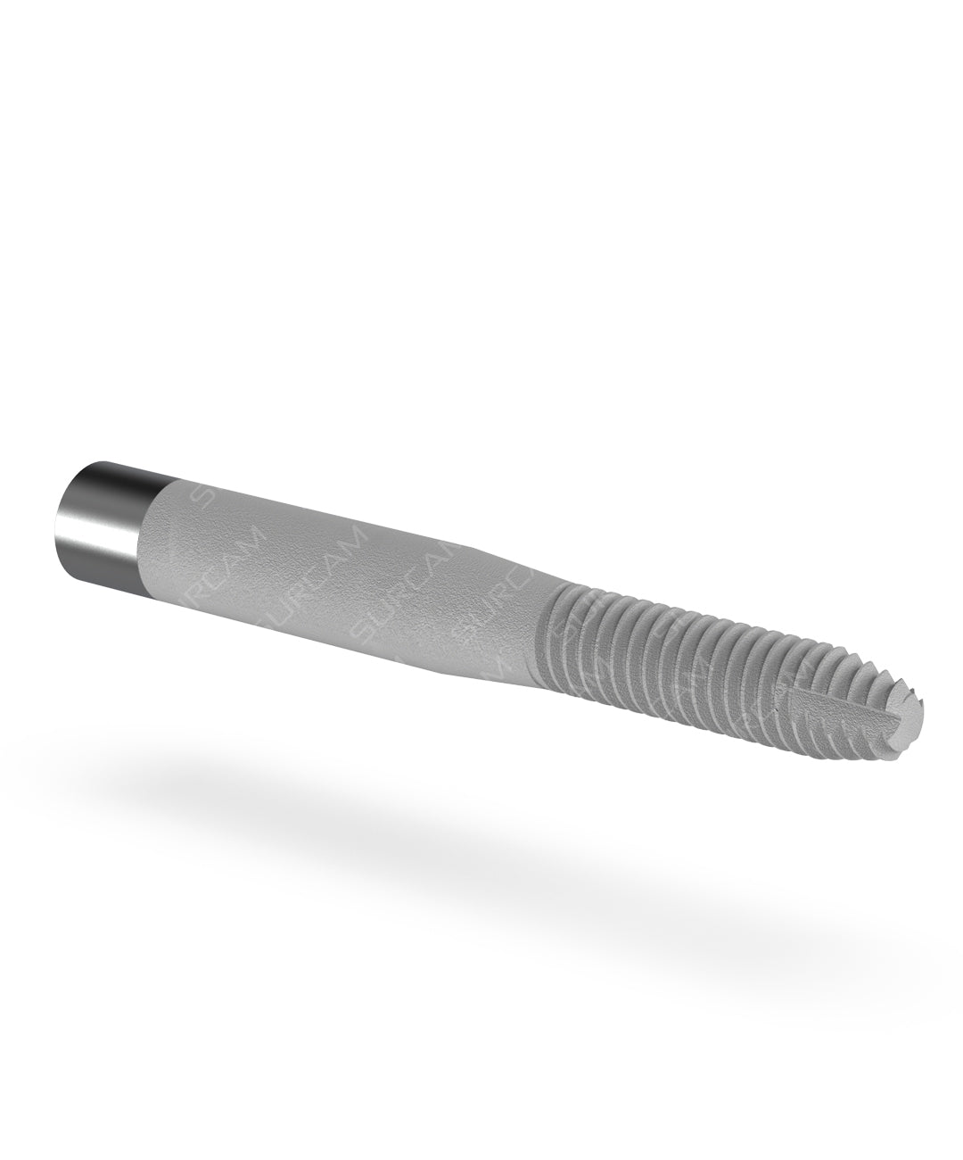 Surcam zygomatic dental implant anchored in cheekbone for atrophic maxilla side view 2