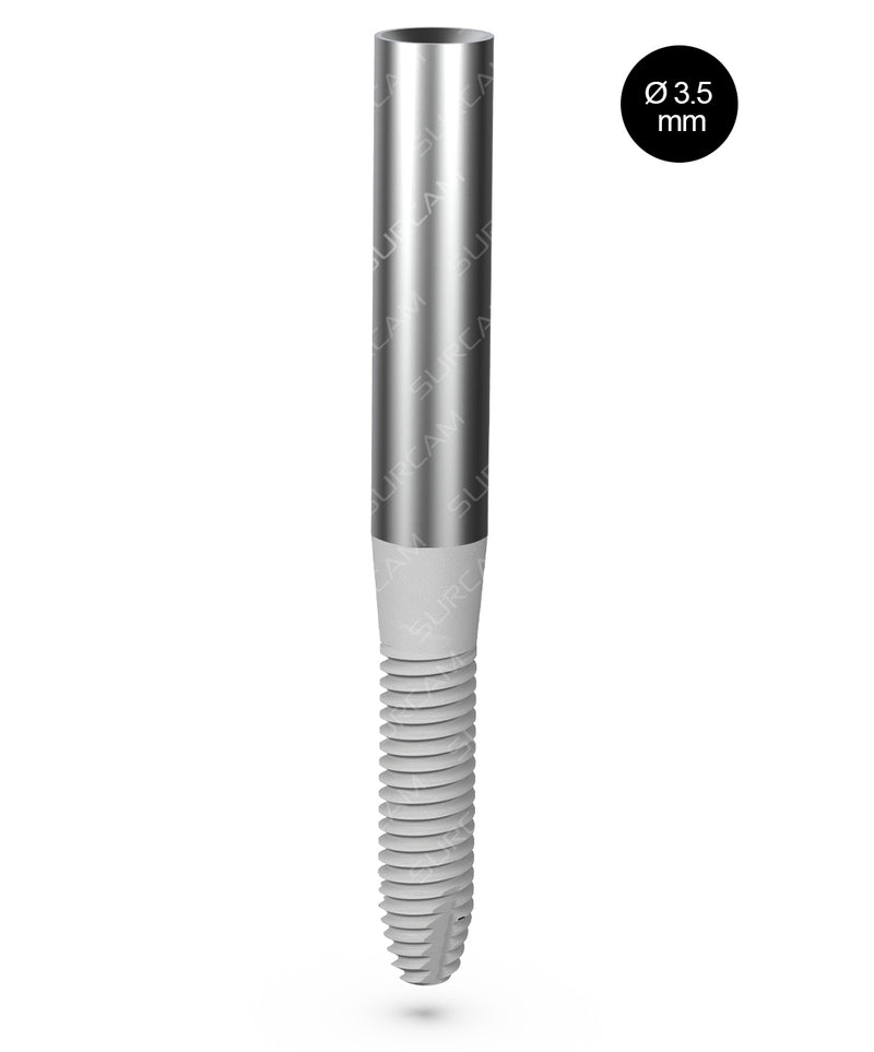 Zygomatic dental implant internal hex 2.43