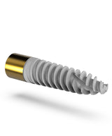 Internal hexagon connection pterygoid implant for upper jaw stability
