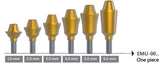 straight multi unit abutment prime coating gh 1 to 6 mm line