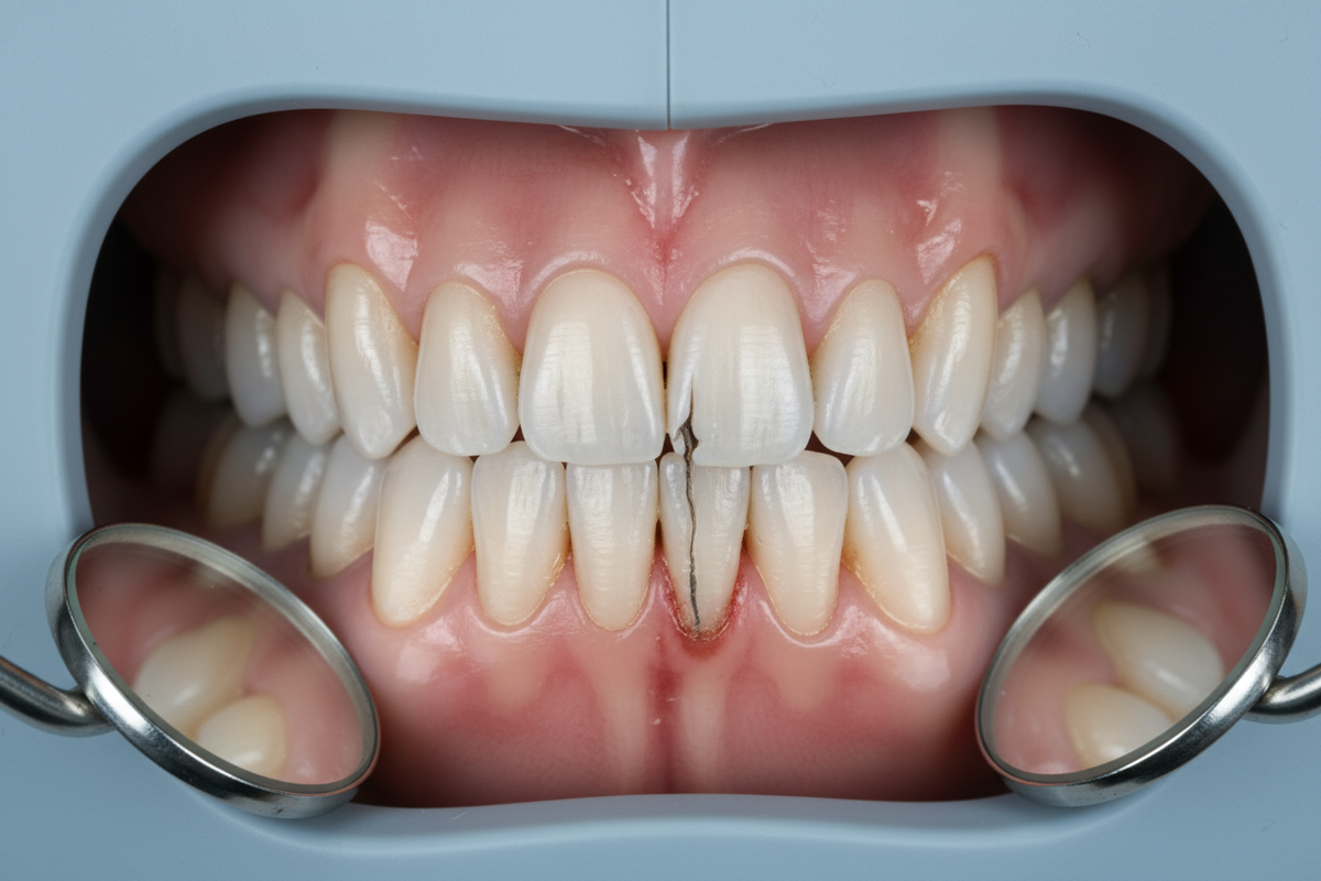 Pre-operative clinical view — Single tooth, soft posterior maxilla — U-Type staged to immediate provisional