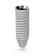 SLA surface C-Type implant with anchoring apex, Ø3.3–5.0, 8–16 mm