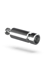 Titanium Grade 5 digital analog with prosthetic screw for CAD/CAM models