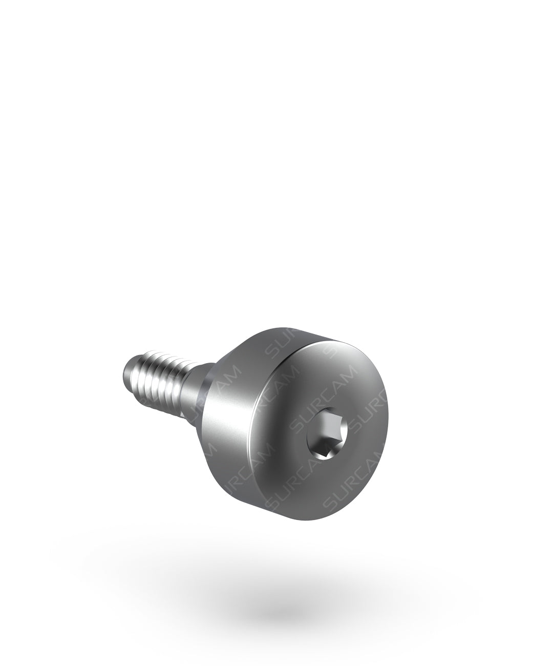 Titanium Grade 5 healing abutment shaping soft tissue, IH 2.42