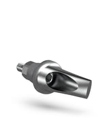 Grade 5 titanium angular abutment for screw-retained restorations