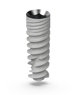 Conical core S-Type with crestal micro-threads for immediate stability
