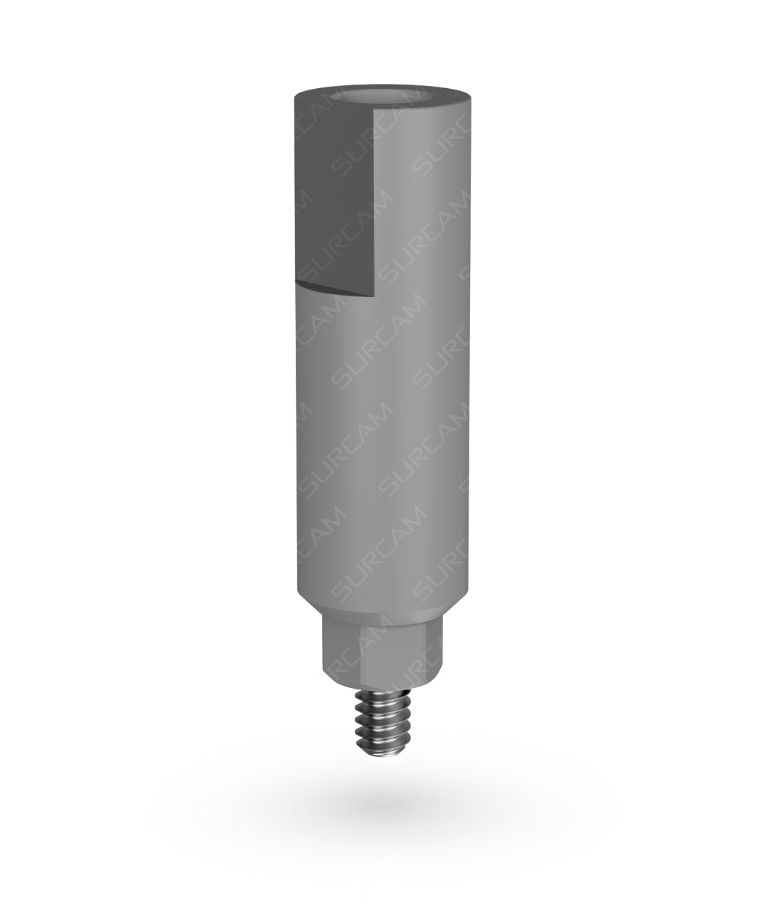 Long digital scan abutment internal hex 2.42 for intraoral scanning