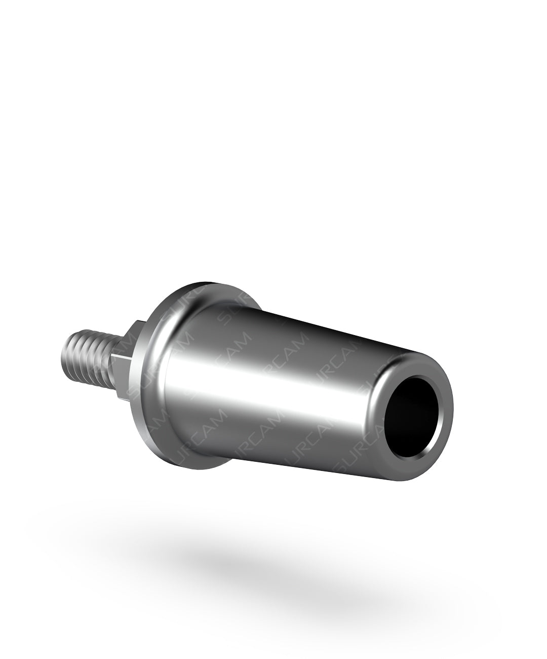 Short-shoulder transmucosal abutment for clean emergence profile