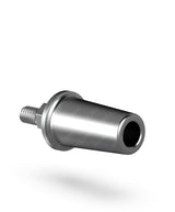 Short-shoulder transmucosal abutment for clean emergence profile
