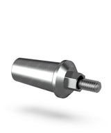 Wide 4.5 straight abutment with abutment screw—Alpha Bio Zimmer MIS compatible