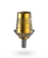 Prime Ti-base Grade 5 titanium with prosthetic screw for CAD/CAM zirconia