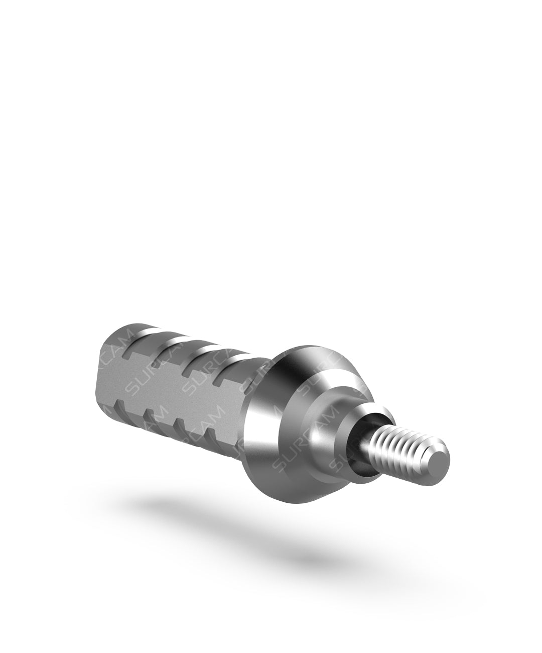 Titanium Grade 5 provisional abutment 1.0 mm GH for soft-tissue shaping side view 2