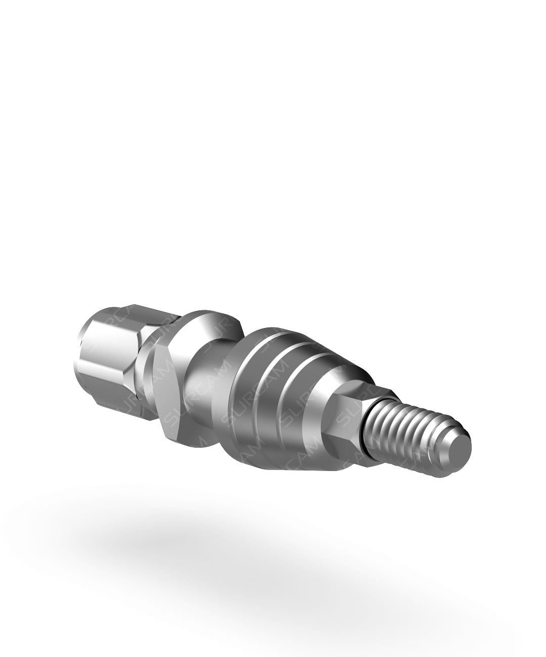 Open-tray transfer coping compatible with Alpha Bio Zimmer MIS