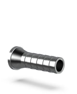 Prime MU titanium sleeve enabling same-day intraoral pickup and clean emergence