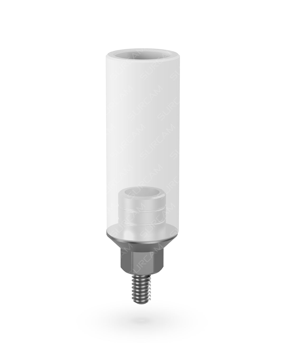 cast to abutment with plastic burnout sleeve 2.42mm