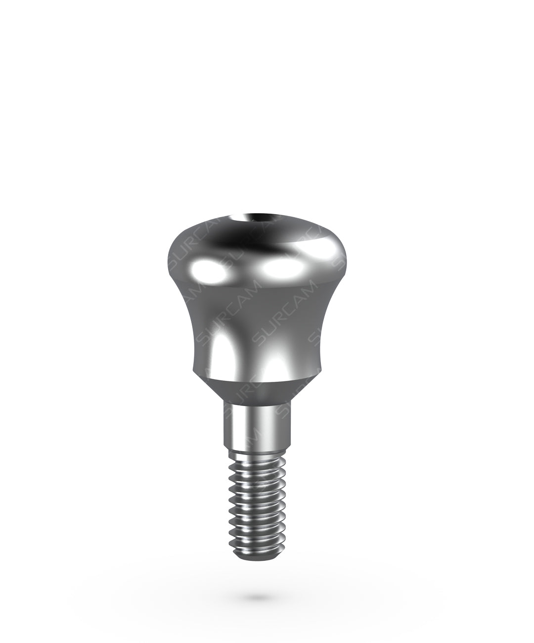 concave healing cap internal hex 2.42 Ø5.5 titanium