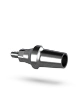 conical RP 4.3 abutment with prosthetic screw