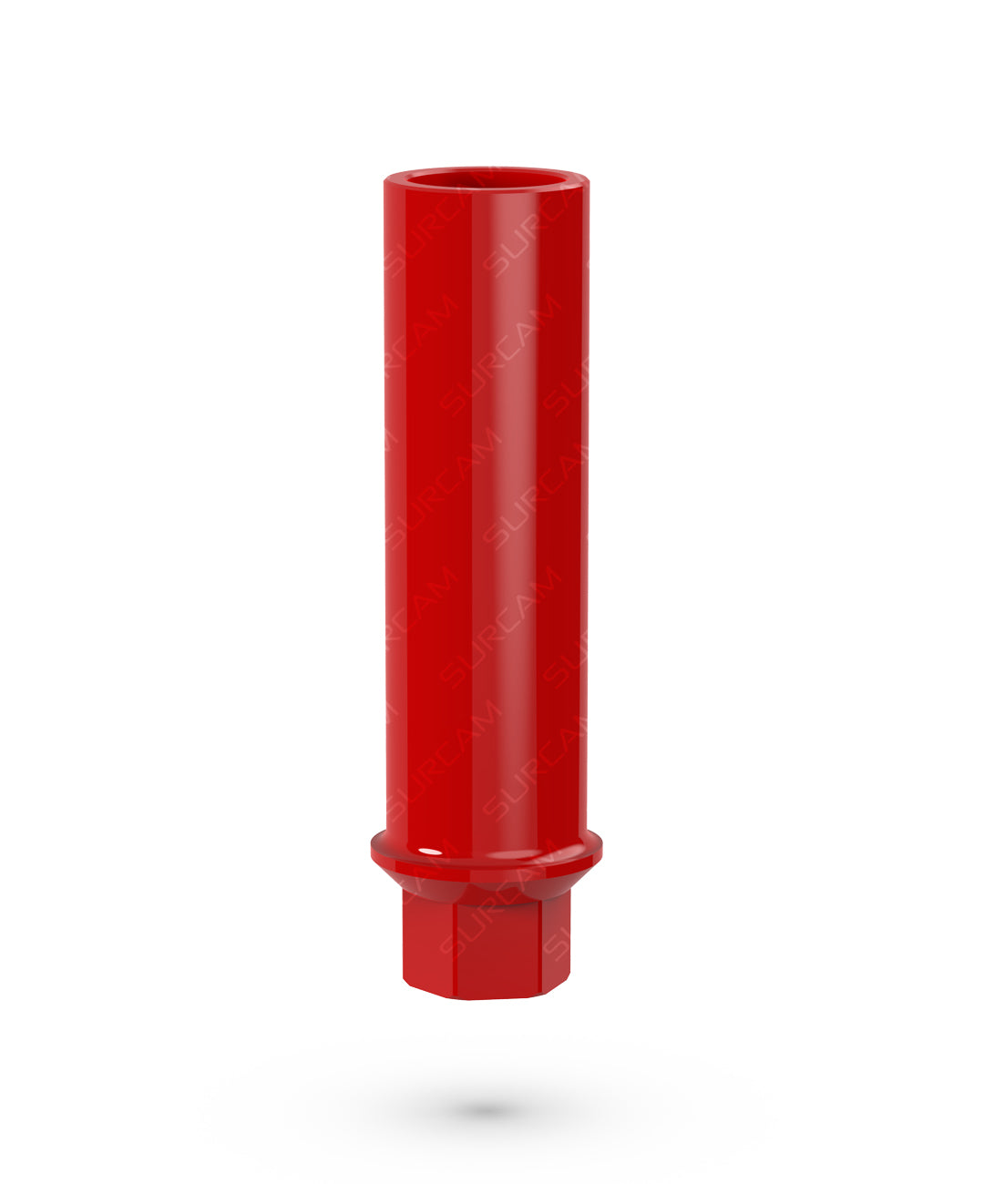 hex plastic casting abutment internal hex 2.42