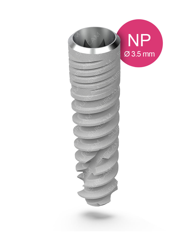LSA-Type dental implant NP 3.5 conical